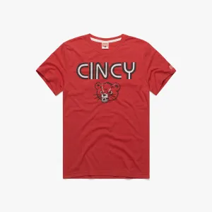 Elderly Comfort Non Irritating Seams Cincy Bearcats Retro