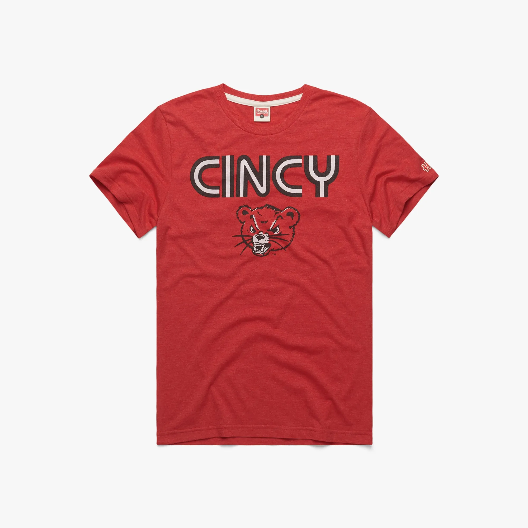 Elderly Comfort Non Irritating Seams Cincy Bearcats Retro
