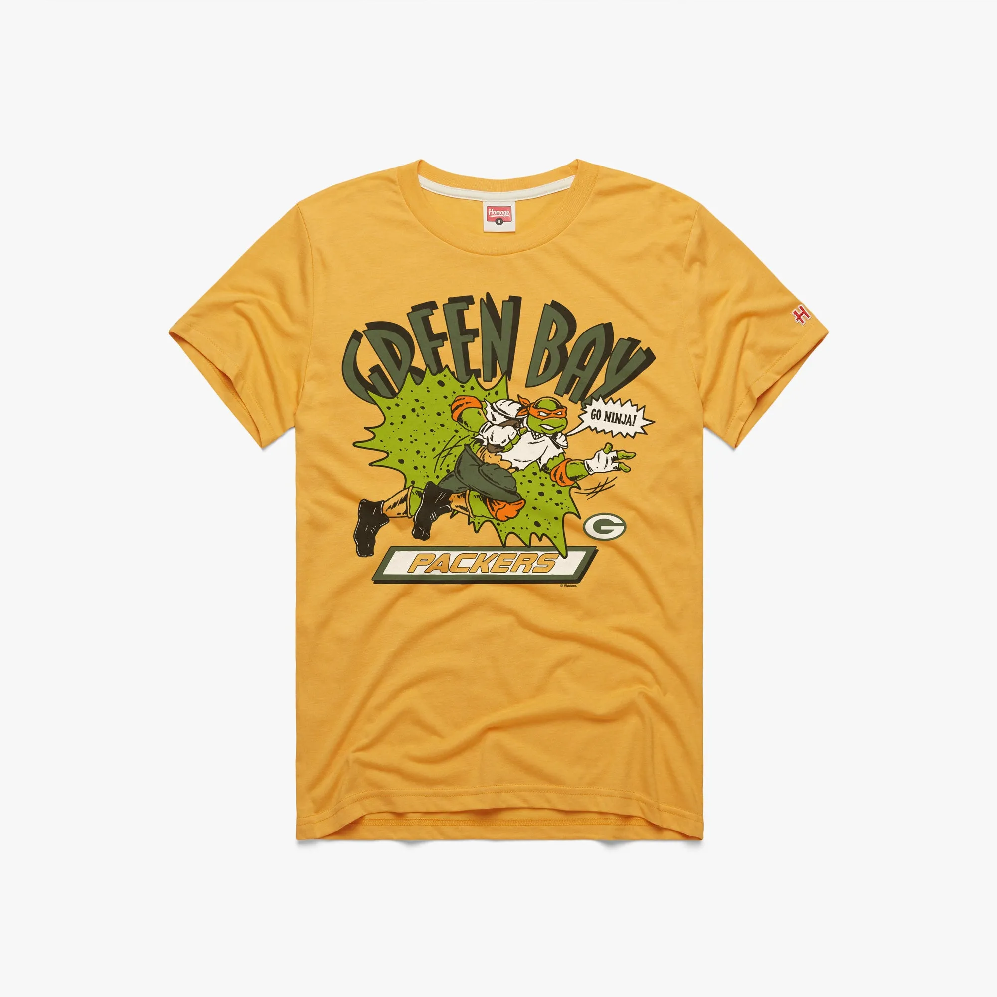 TMNT Michelangelo x Green Bay Packers Comfy and Versatile