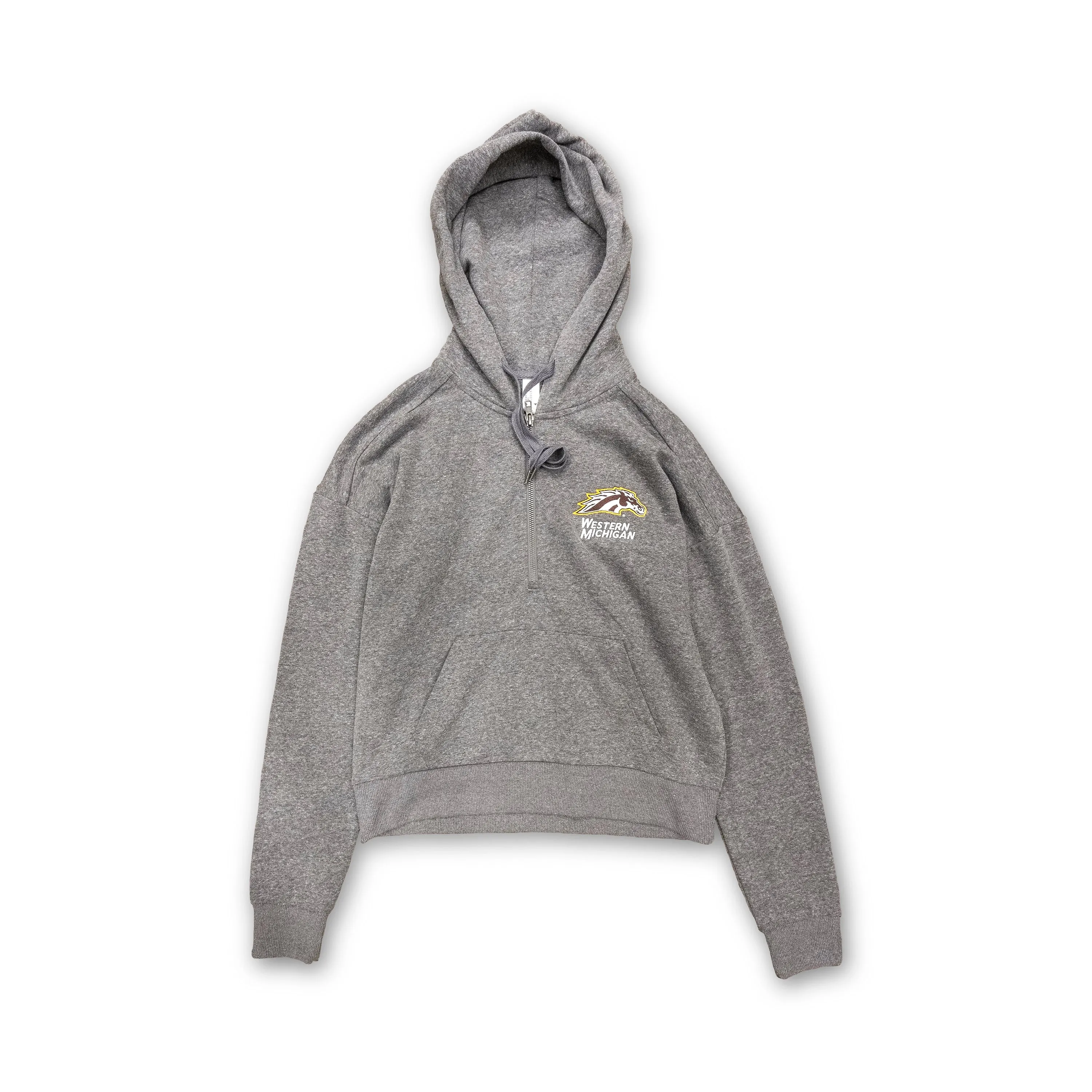 Ladie's 1/2 Zip Bronco Pull Over Long Sleeve Neutral Tone