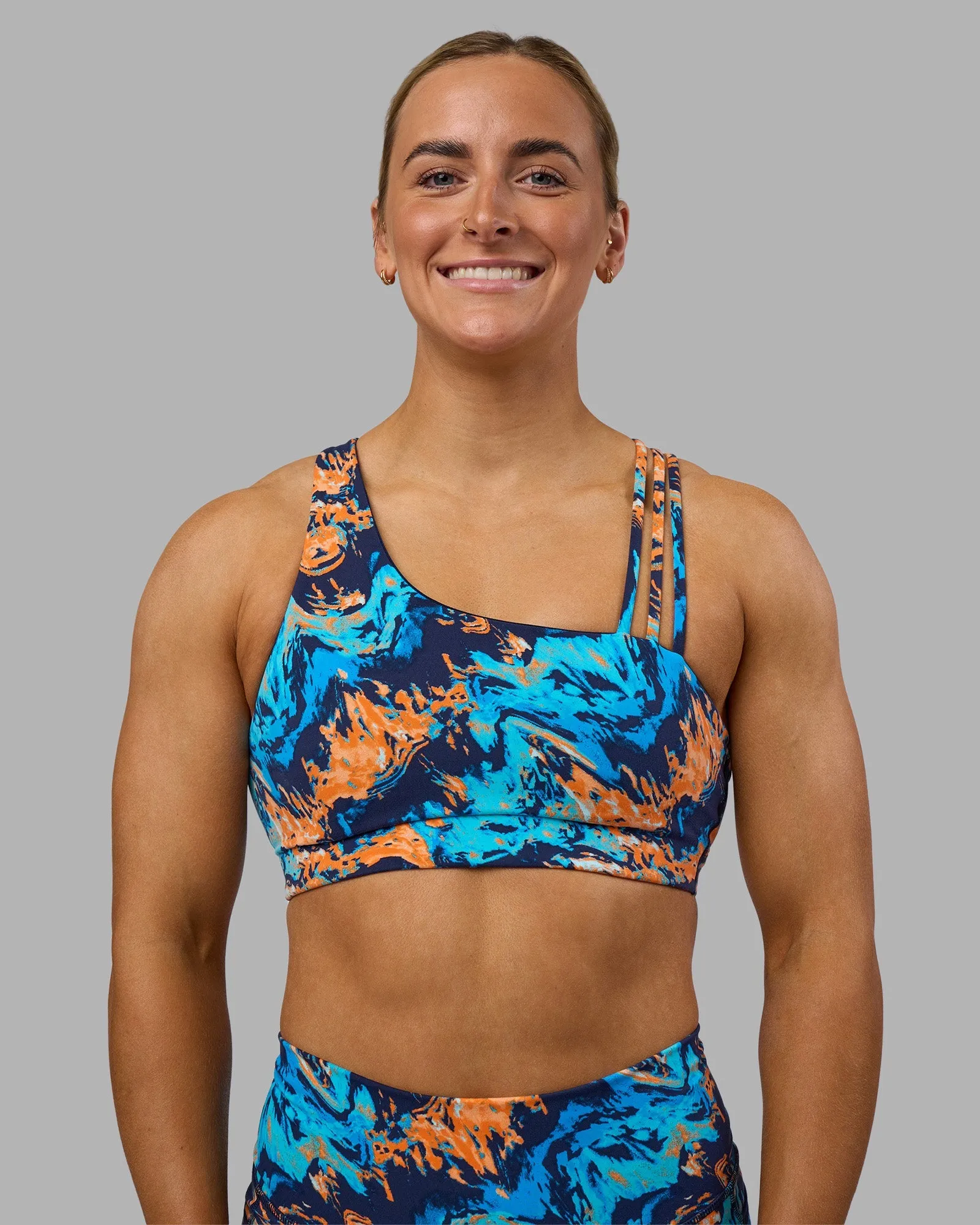 Galvanise Sports Bra 2.0 - React Print thermal fabric Breathable Support