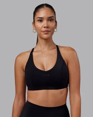 Stellar Sports Bra - Black Extra-large seams