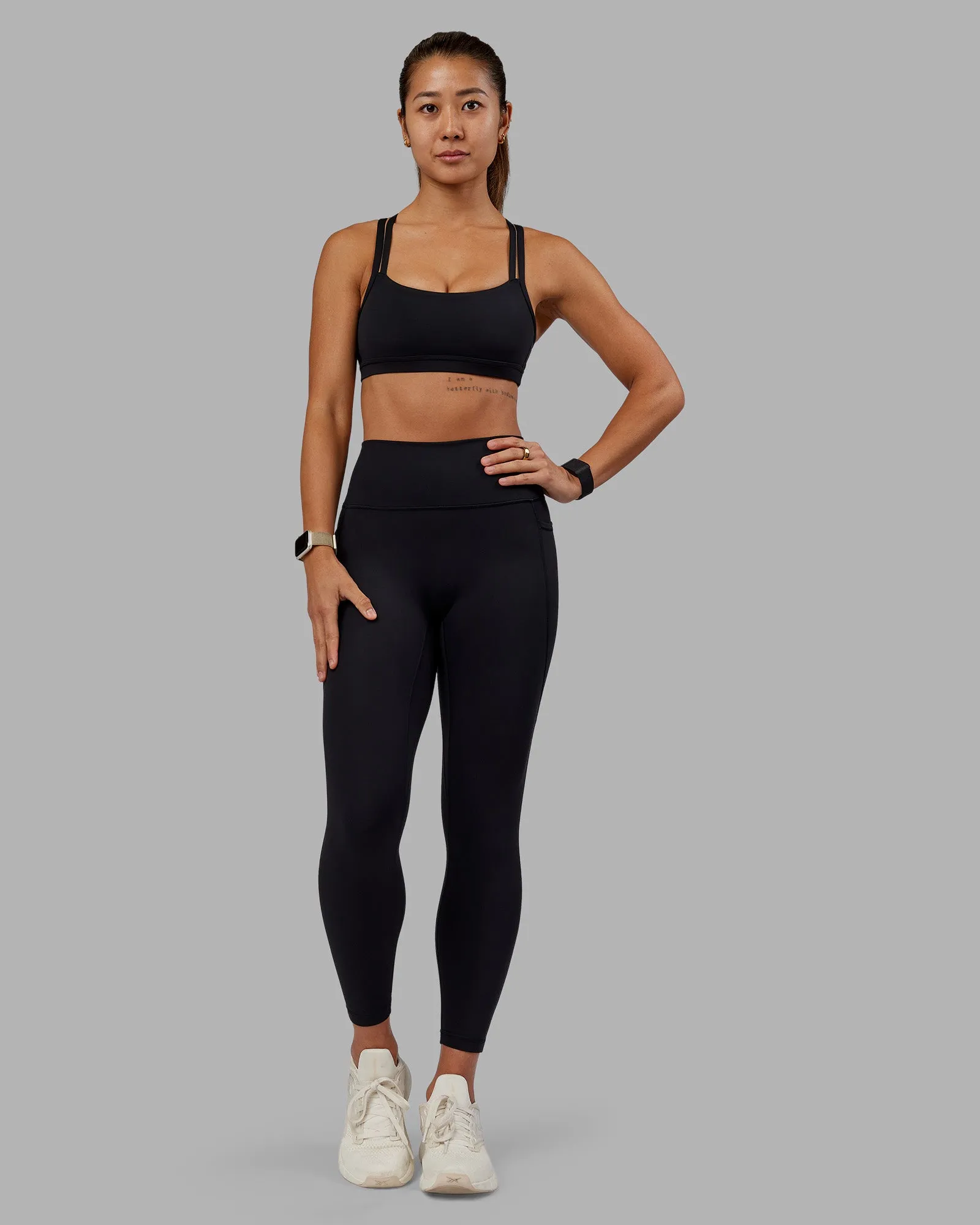 Enhanced Airflow Design Velocity Sports Bra - Black