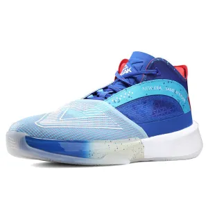 PEAK Andrew Wiggins Basketball Shoes Limited Edition TAICHI Blue Pivot Point Outsole Seamless Toe Box
