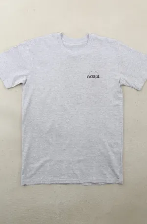 Pale Moonlight (Men's Heather A1 Tee) Durable Collar Construction