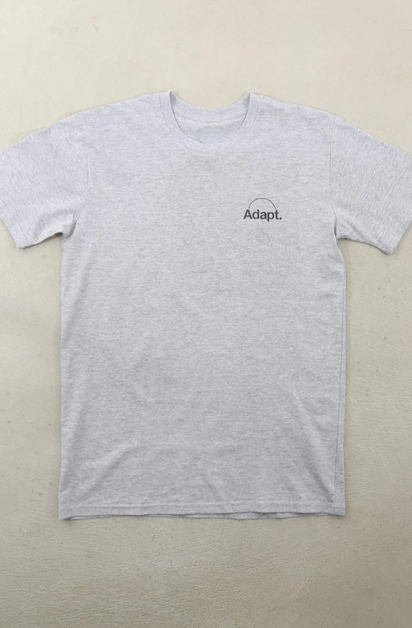 Pale Moonlight (Men's Heather A1 Tee) Durable Collar Construction