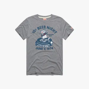 10 Cent Beer Night Cleveland Ohio Casual Style Wear