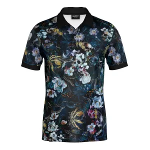 Comfy Apparel Fashionable Wear Deserted Garden Polo Shirt