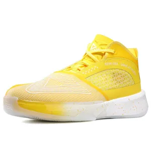 PEAK Andrew Wiggins Basketball Shoes Limited Edition TAICHI Yellow Composite Upper Material