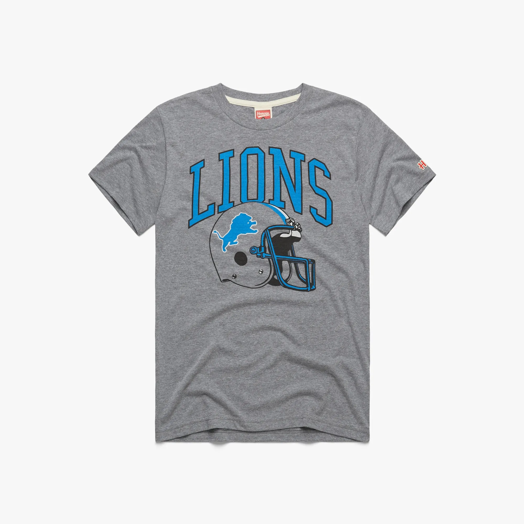Cool Comfort Casual Look Detroit Lions Helmet Retro