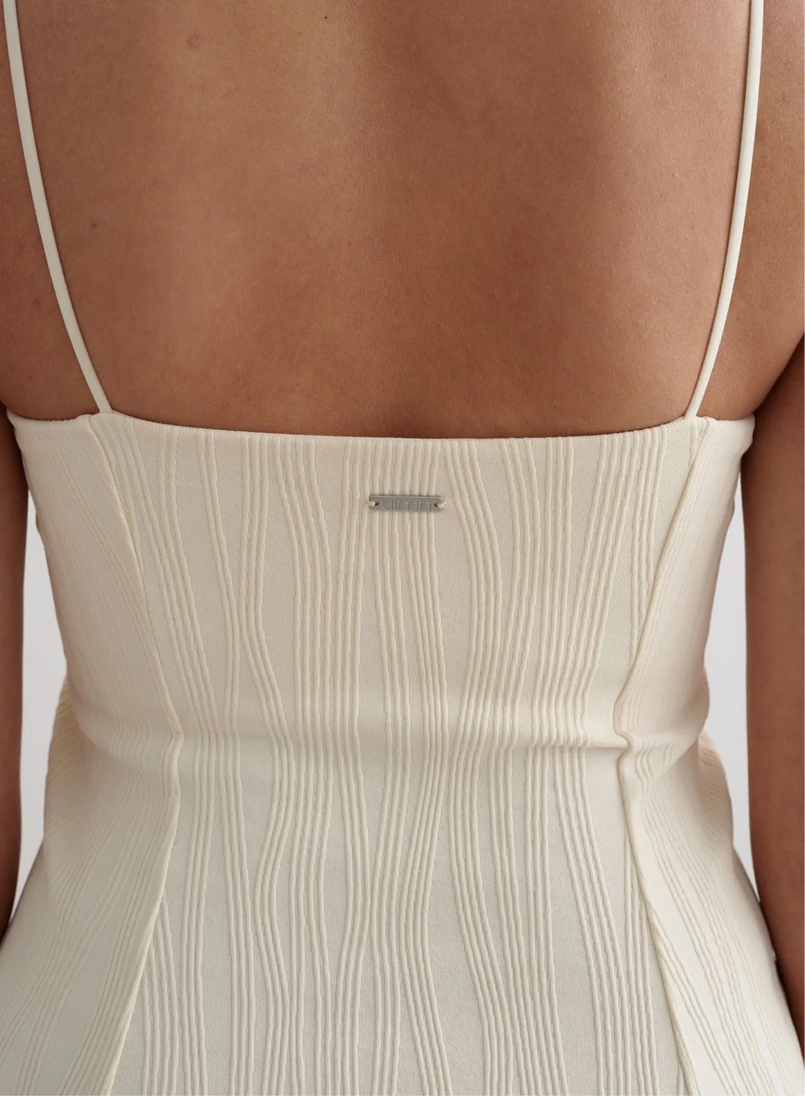 Almond Tulip Dress Easy Movement smooth zipper