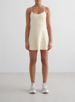 Almond Tulip Dress Layered Style Animal Print