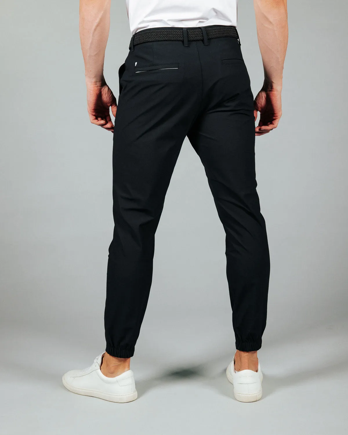 Flex Fabric Men's Black City Jogger