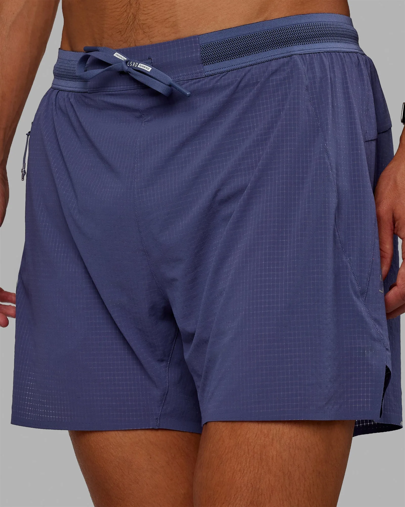 budget-friendly Polyester fabric UltraAir 5" Lined Performance Short - Future Dusk-Reflective