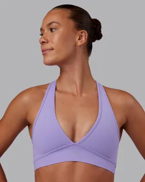 Microfiber fabric Stamina Sports Bra - Violet Ray