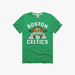Weekend Smart Look Layered Hem Detail Boston Celtics 2024 18 Time Champions