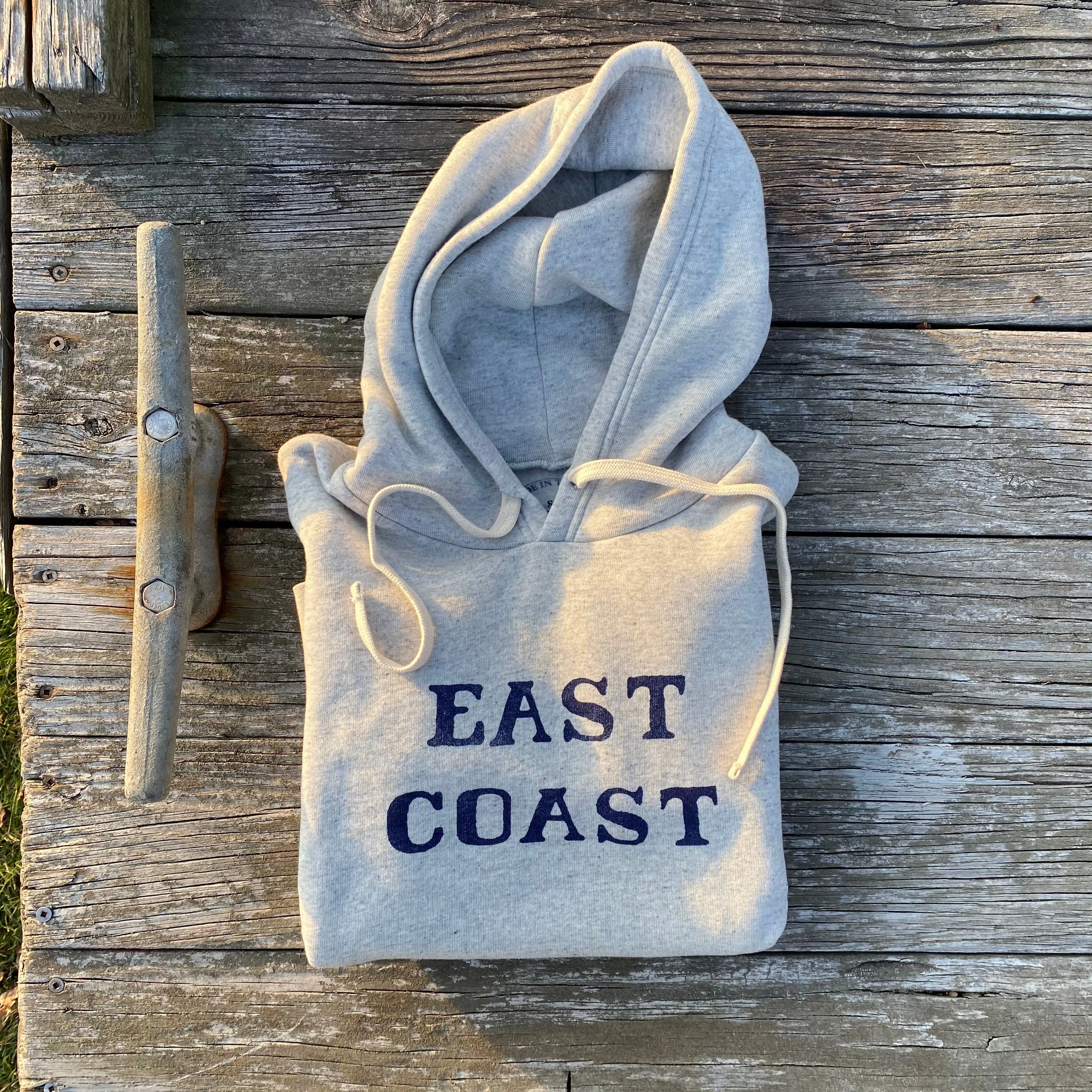 East Coast Pullover Hoodie, Ash Travel Bold product fluffy softness