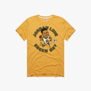 Green Bay Packers Jordan Love Bold colors