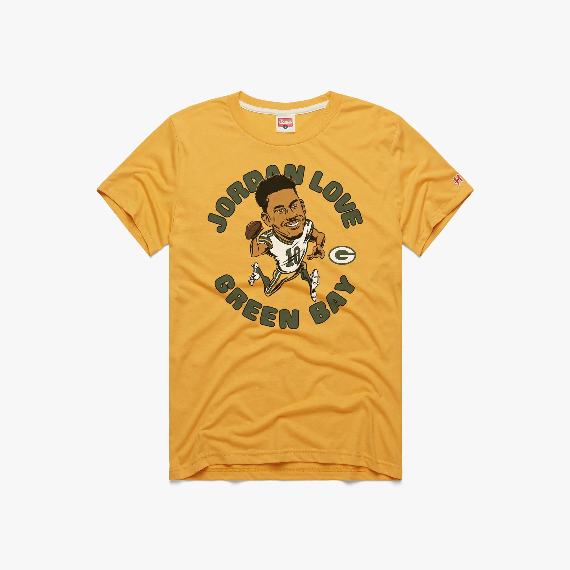 Green Bay Packers Jordan Love Garment Washed Texture