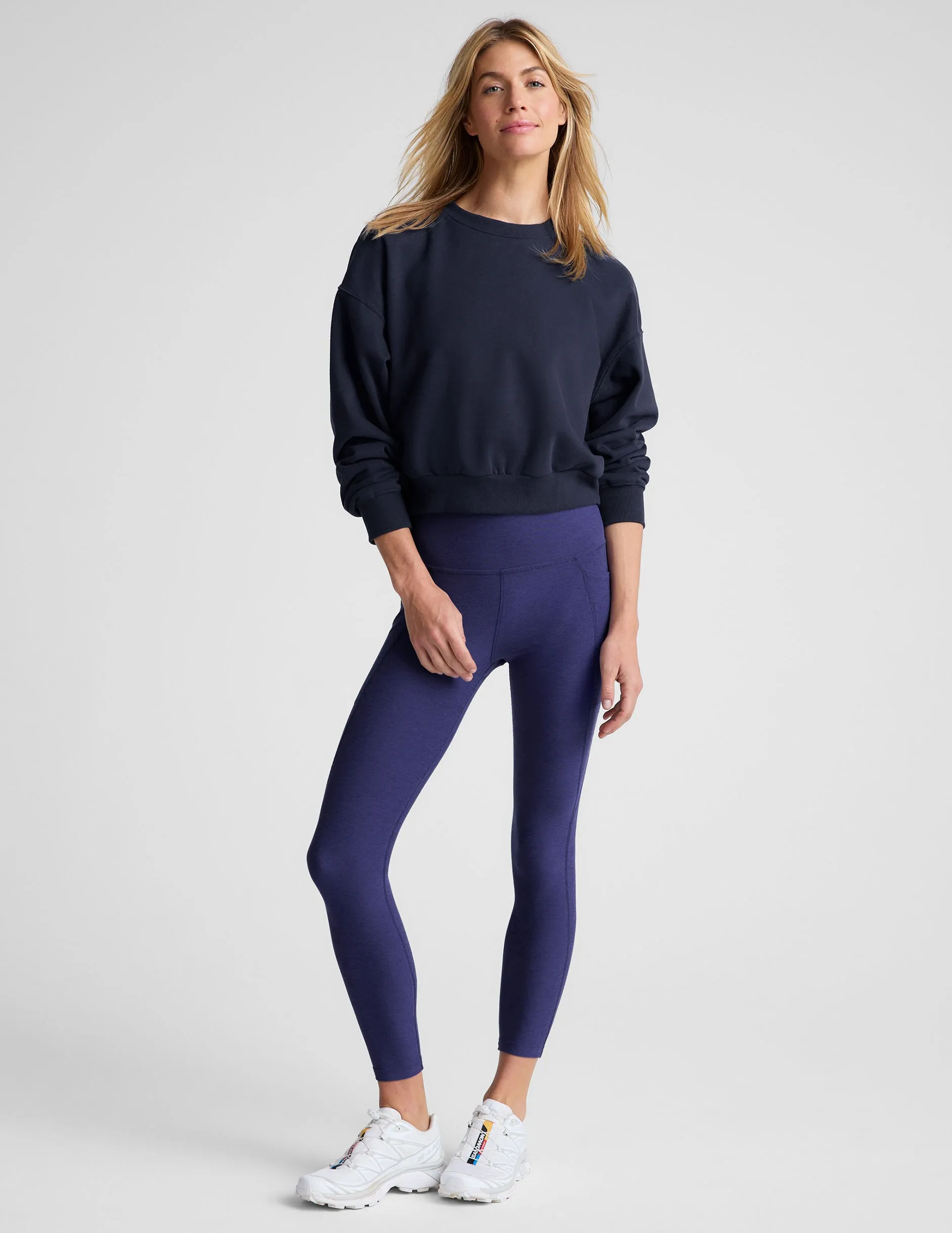 LuxeFleece Crewneck Sweatshirt Street Layer Essential Active