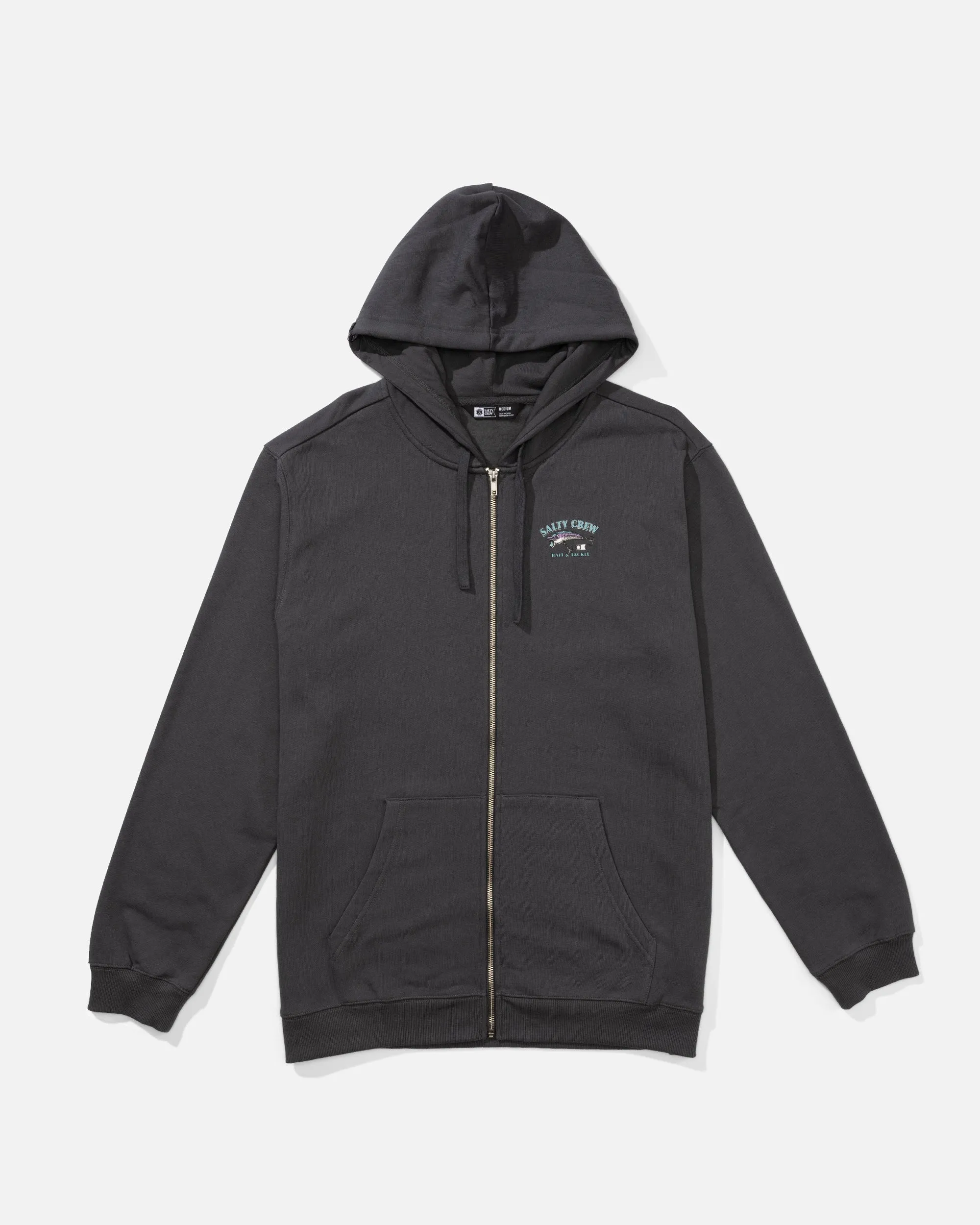 product gift worthiness Comfort Design Snag It Zip Fleece Hoodie - Charcoal