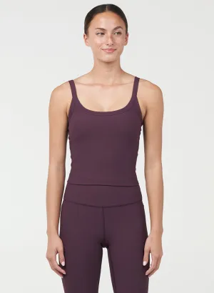 Performance Fabric Refine Rib Bra Tank
