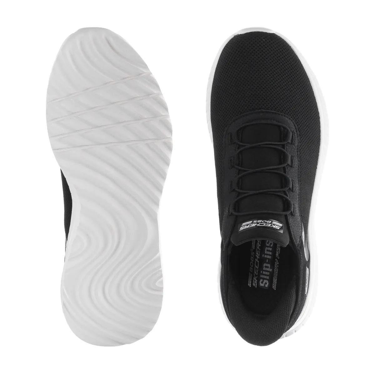 Bobs Squad Chaos Slip-Ins - Mens Lightweight Composite Ultra Light Midsole