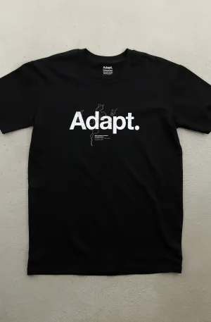 Lightweight Wear LowImpact Manufacturing Topo (Men's Black A1 Tee)