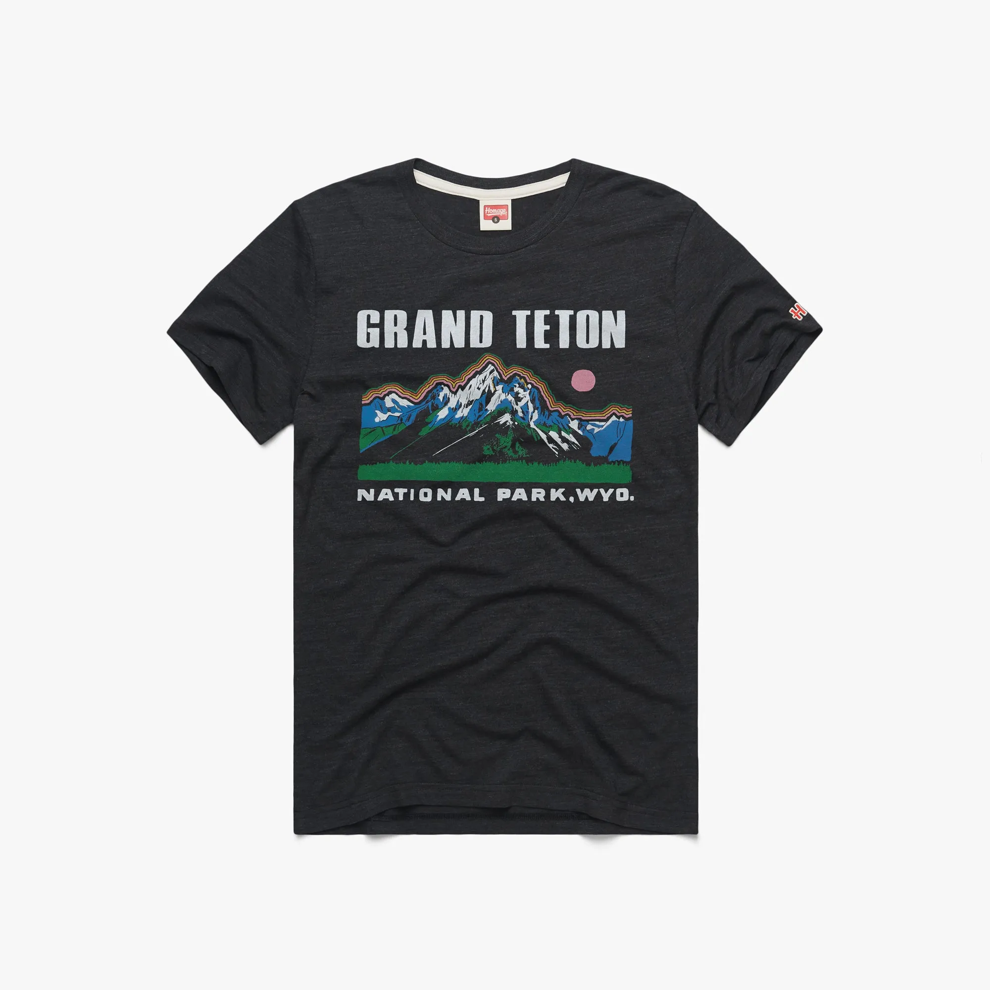 Grand Teton National Park Classic Cut Micro Perforated Fabric