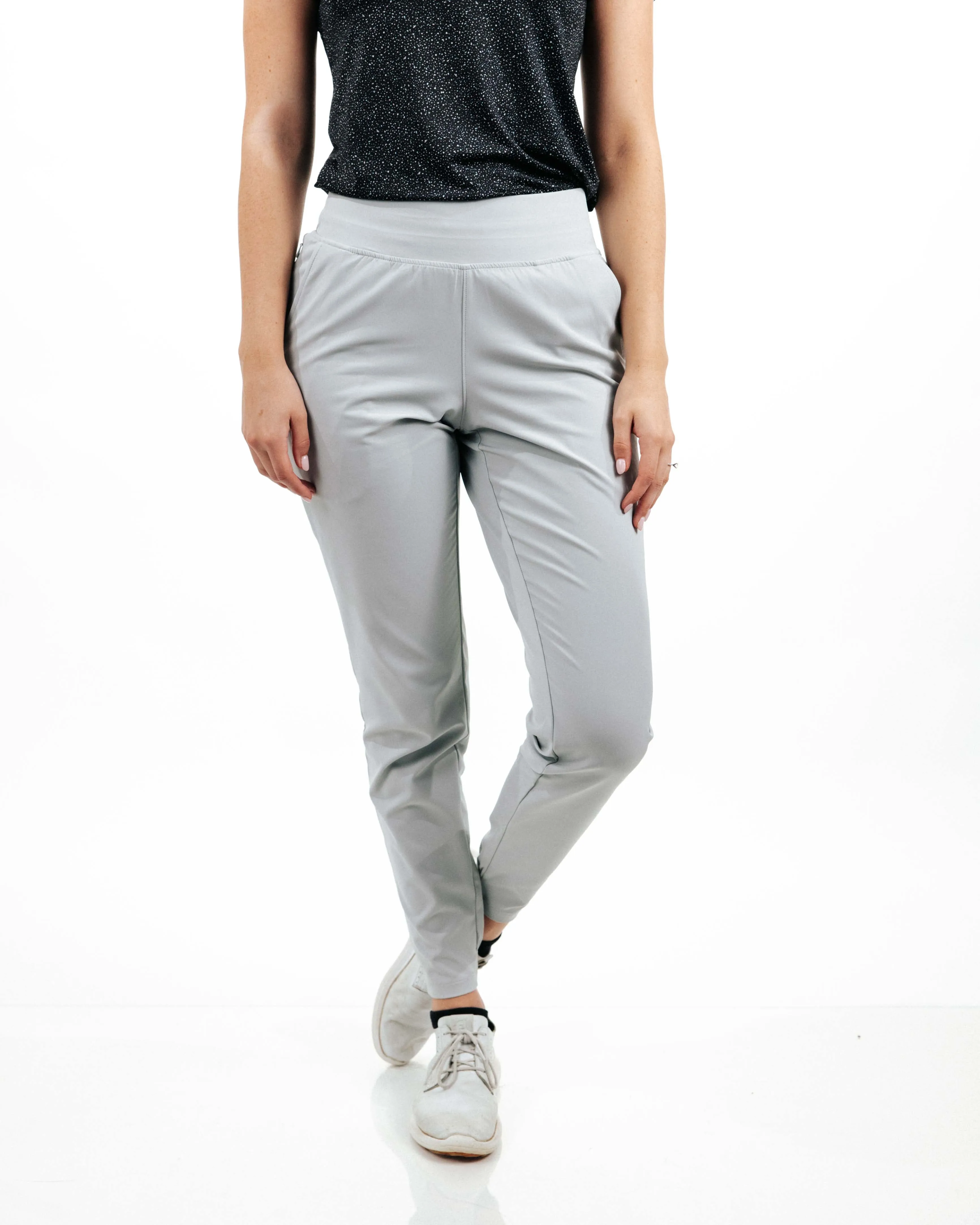 Hiking Essentials Anti Static Material Women's Light Gray Jogger