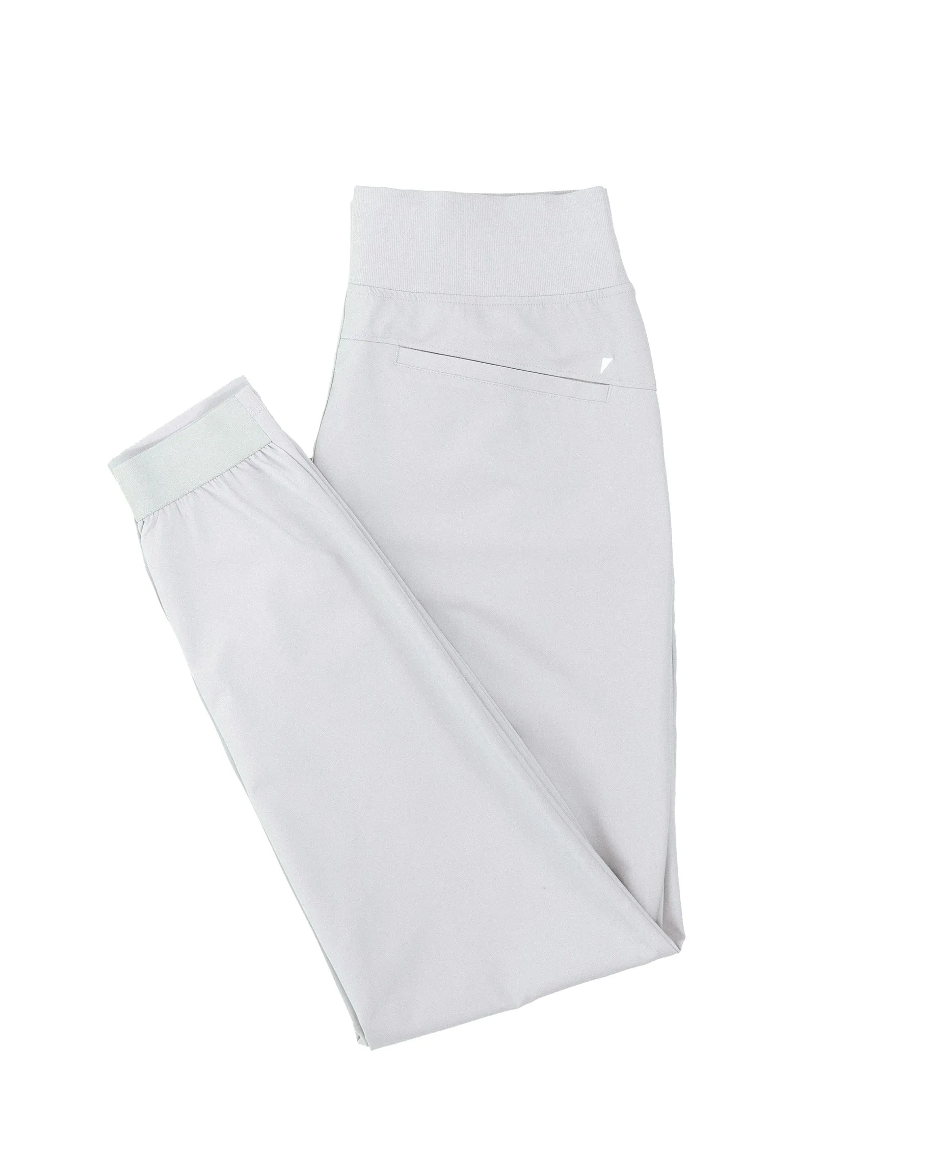 Gym Leggings Fashion Forward Women's Light Gray Jogger
