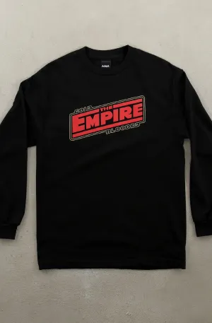 City Casual Empire Strike (Men's Black Long Sleeve Tee)