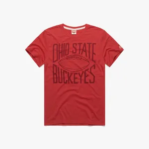 Curved Hemline Ohio State Buckeyes Football All Scarlet