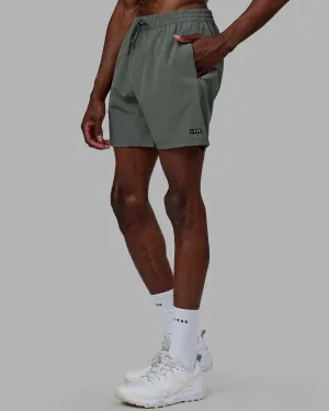 Rep 7" Performance Short - Graphite GussetDesign