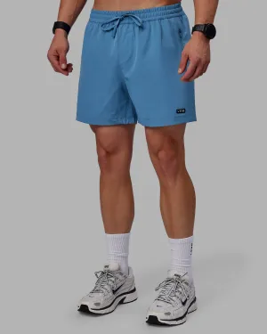 Rep 5" Performance Short - Elemental Blue Sweat Wicking Technology Sport Fit Design