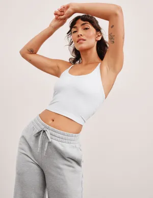 low - ground - clearance Spacedye On The Up Cropped Tank