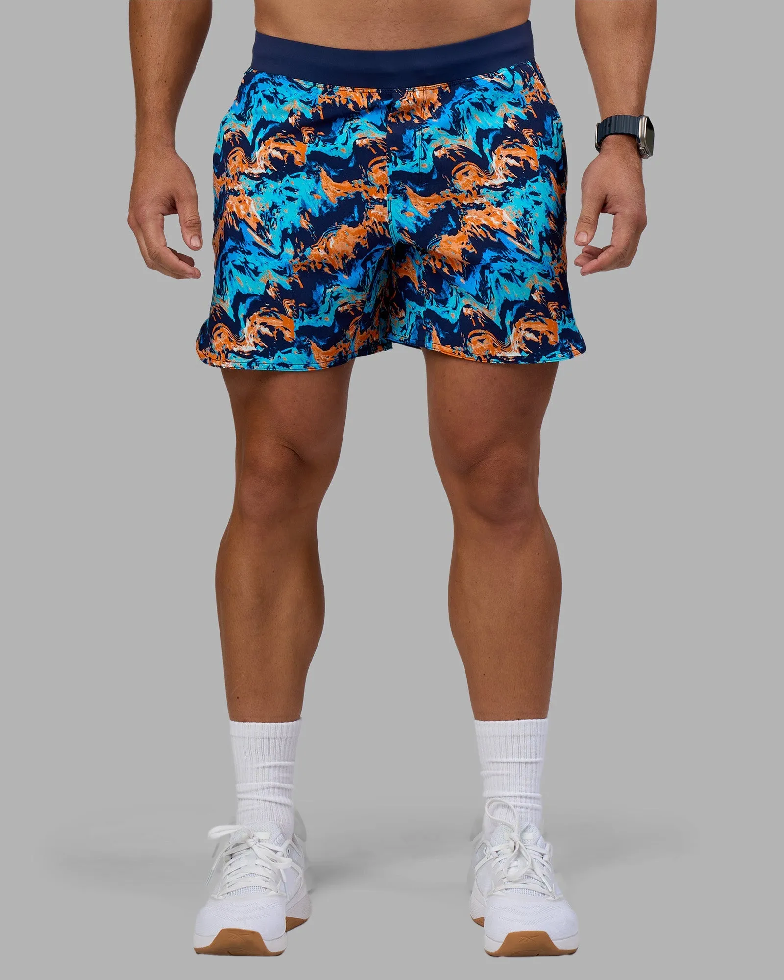 Comfy Motion Lift 6" Short - React Print