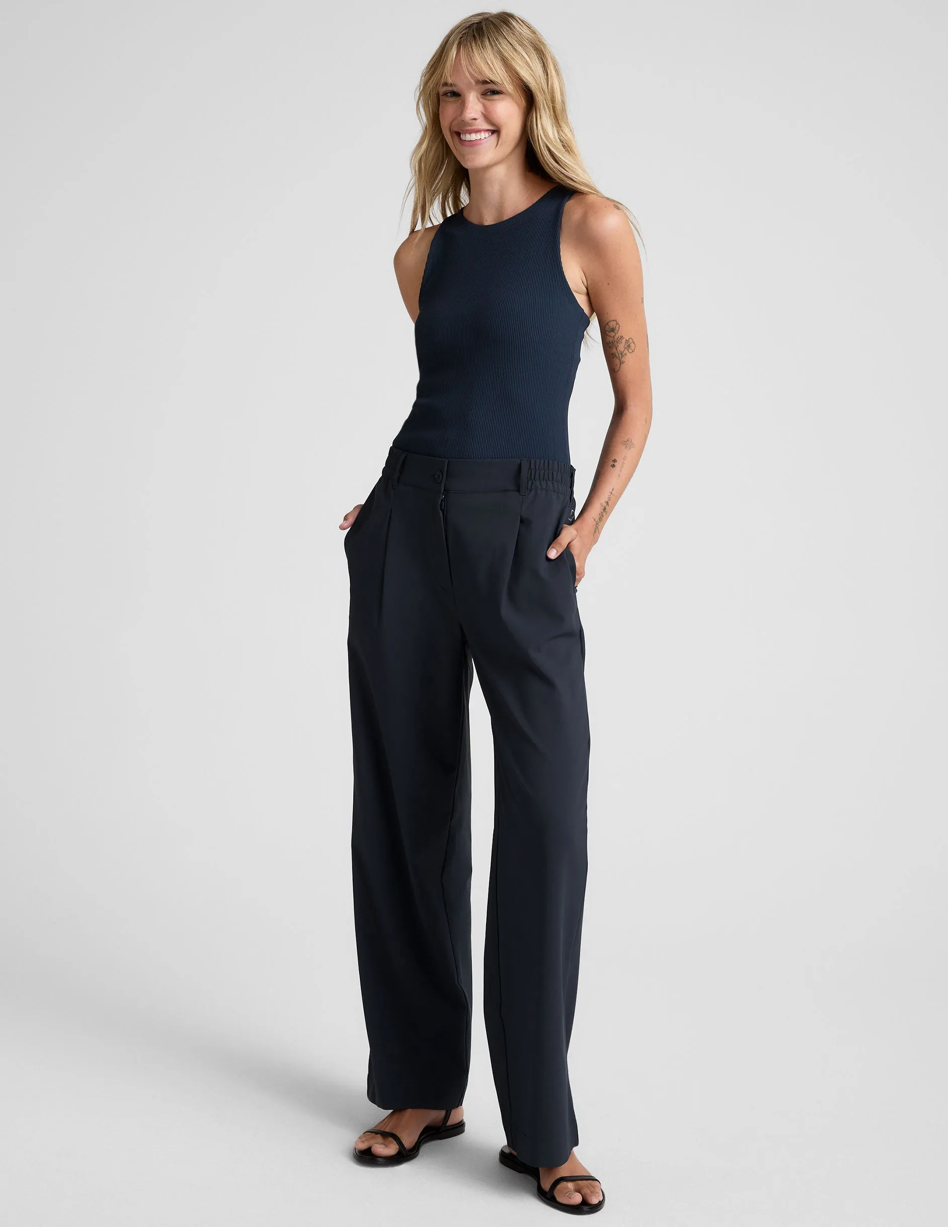 Easy Care windproof lining Refocus Ribbed Classic Tank