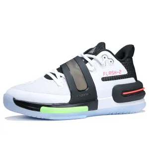 Lightweight Footwear Anti Torsion Arch Bridge PEAK Flash 2.0 Lou Williams Basketball Shoes Limited Edition White