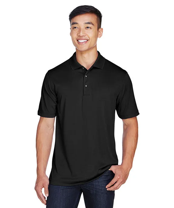 M345 - Harriton Mens Advantage Snag Protection Plus IL Snap Placket Polo Shirt Weekend Outing