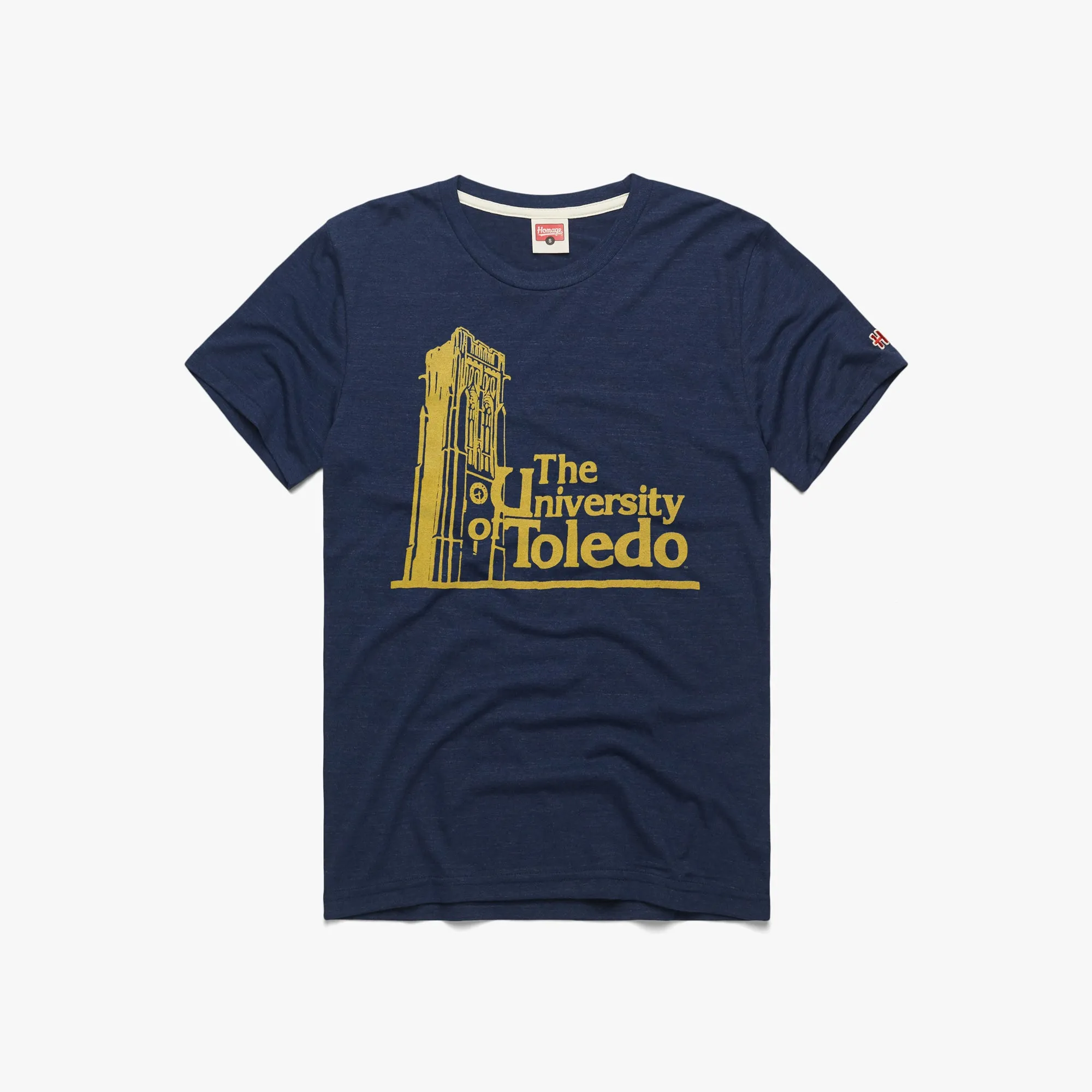 University Of Toledo Bell Tower color blocking