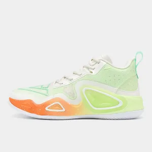 Urban Court Wear Street Tough PEAK Basketball Shoes Triangle 2.0 Cushion Sneakers TAICHI Tech Applied ET31907A Acid Green