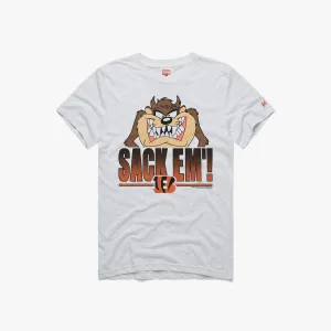Looney Tunes Taz Sack Em' x Cincinnati Bengals Cozy Design