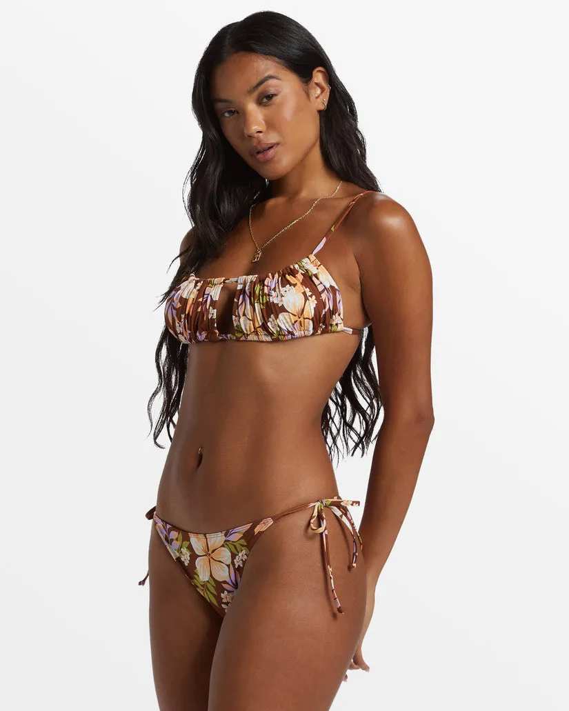 Latest Trend Weekend Outing Billabong Jungle Bliss Alina Bralette Top-Toasted Coconut
