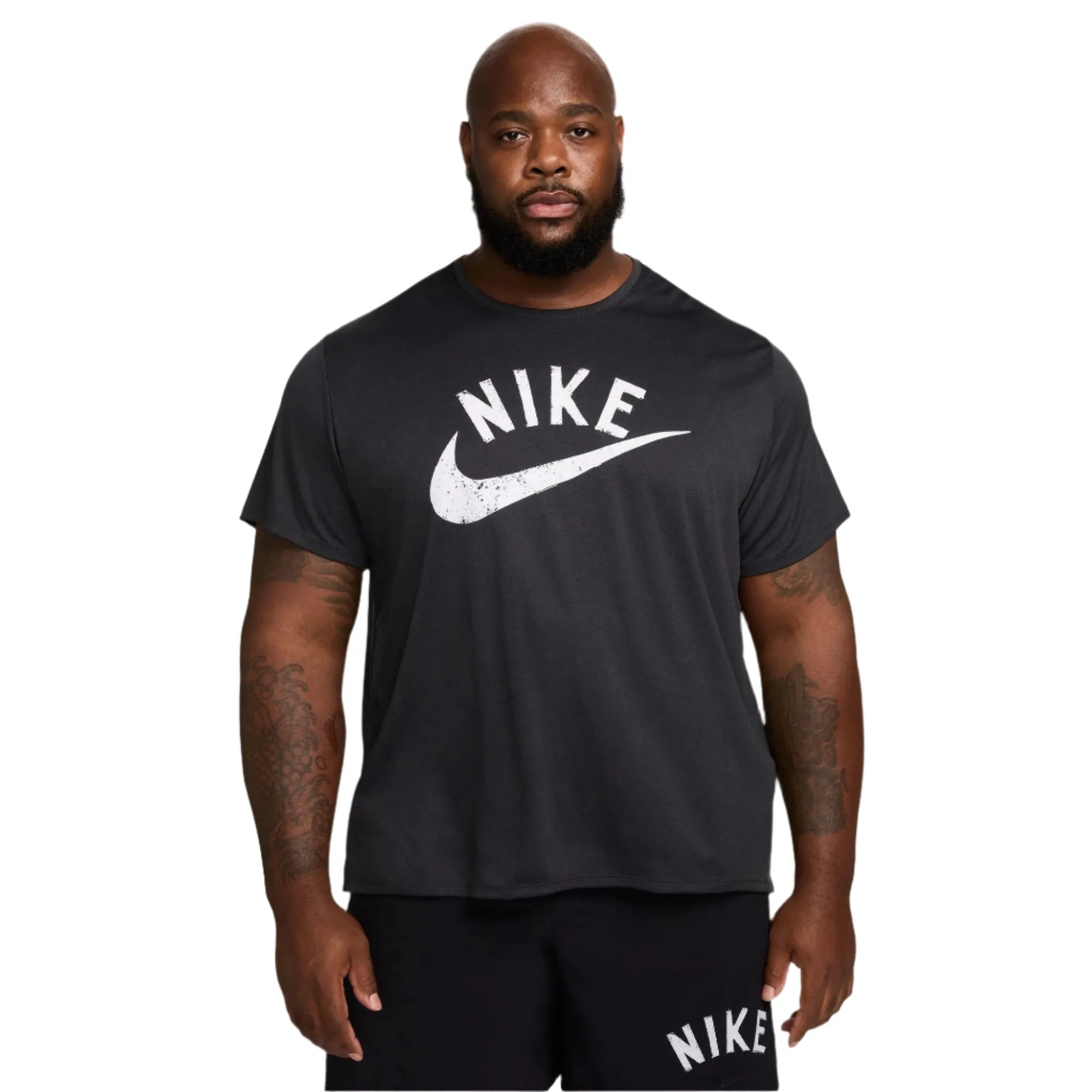 Elegant Skirt Men's Miler Swoosh Short Sleeve Running Top