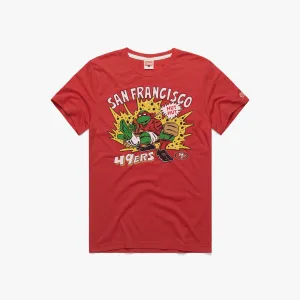 TMNT Raphael x San Francisco 49ers Oeko Tex Certified