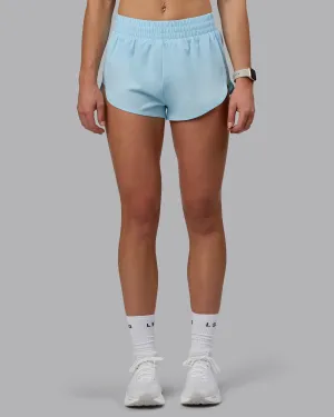 Non Cling Material Smooth Texture Energy 1.8" Training Short - Crystal Blue