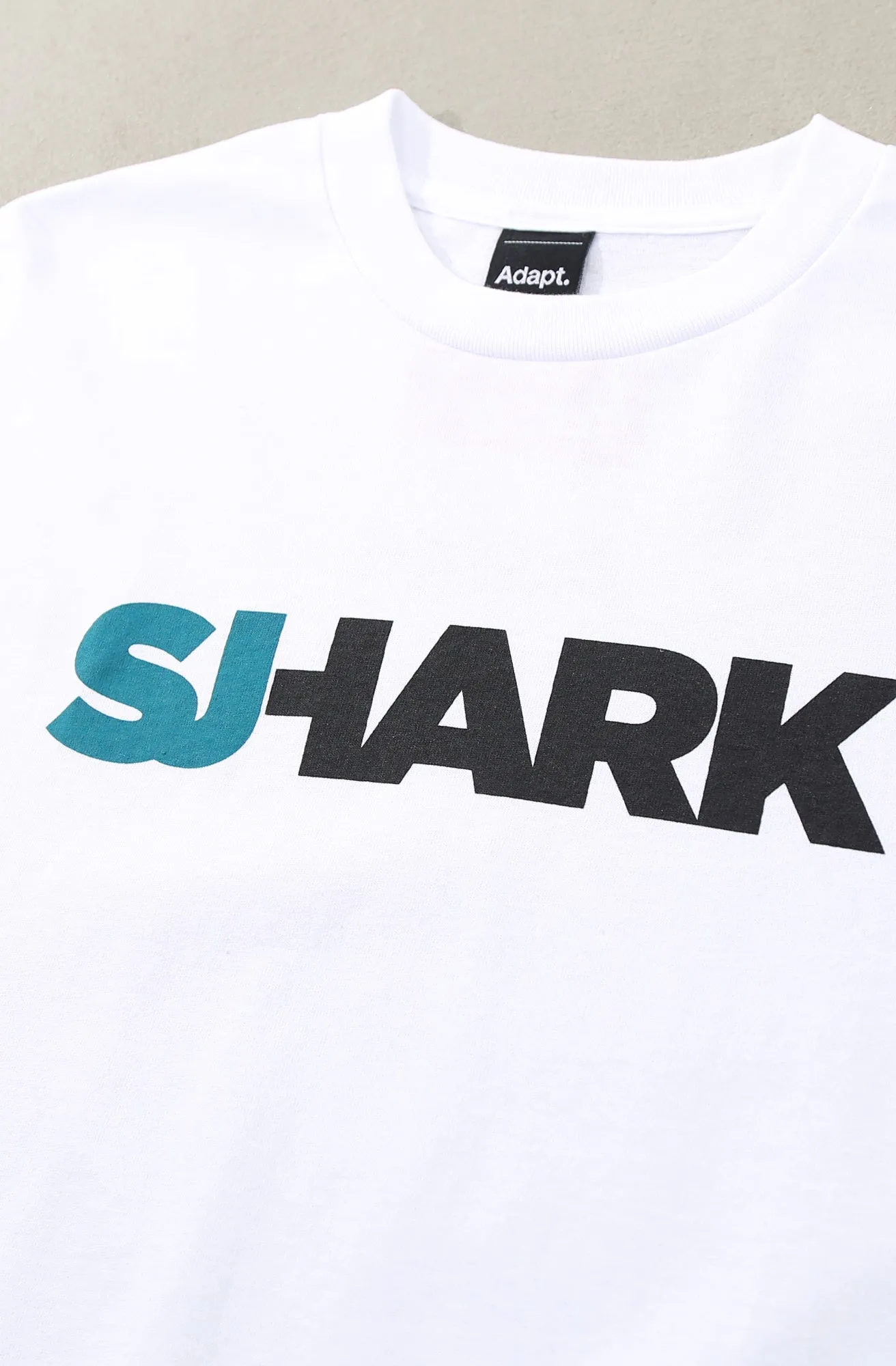 Light Casual Breezy Excursion X Adapt :: Shark (Men's White Tee)