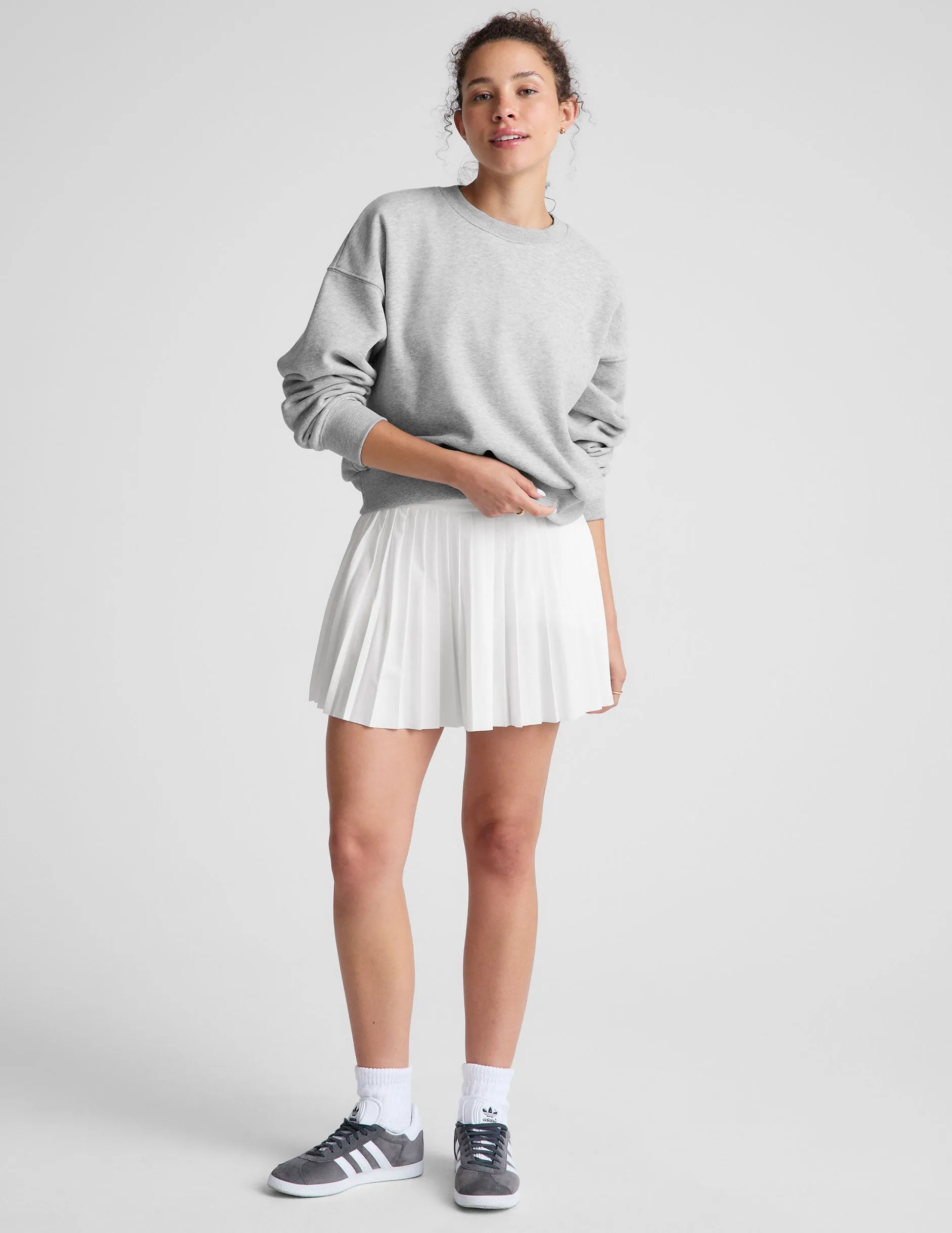 LuxeFleece Crewneck Sweatshirt Daily Use product rating