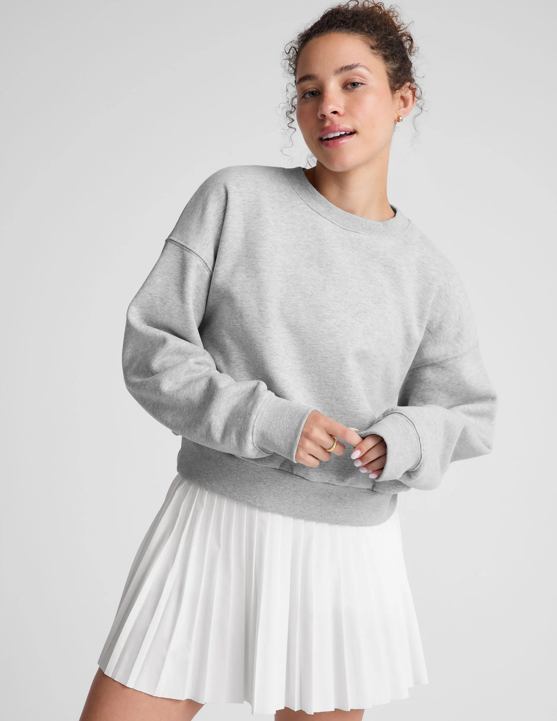Comfy Hoodies LuxeFleece Crewneck Sweatshirt